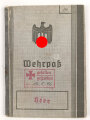 Wehrpaß Heer, eingestellt am 5. September 1938 bei 15.Komp. E. IR 110 Hanau.