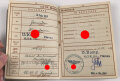 Wehrpaß Heer, eingestellt am 5. September 1938 bei 15.Komp. E. IR 110 Hanau.