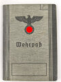 Wehrpaß Heer, Musterung am 8.Feb 1940, kein aktiver Wehrdienst