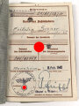 Wehrpaß Heer, Musterung am 8.Feb 1940, kein aktiver Wehrdienst