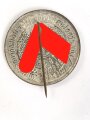 Blechabzeichen " SA Standarte Wiesbaden 1935 , Für bedürftige Volksgenossen"