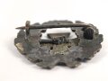 1.Weltkrieg, Patriotische Brosche "Eisernes Kreuz 1914/16" Emailliert, ungereinigt, Breite 28mm