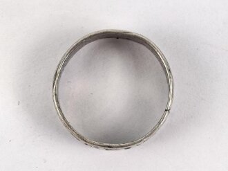 1.Weltkrieg, Fingerring " Vaterlandsdank 1914" Durchmesser aussen gemessen 17,5mm