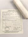 Canadian Womens Army Corps, Discarge Certificate dated 1945 and large Photo