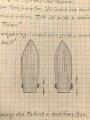 Tagebuch Hitler Jugend mit diversen Aufzeichnungen zum Thema Artillerie. Flakhelfer ? DIN A5