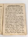 Tagebuch Hitler Jugend mit diversen Aufzeichnungen zum Thema Artillerie. Flakhelfer ? DIN A5