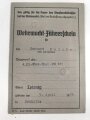 Gruppe Ausweise und Urkunden eines Hitlerjungen und späteren Angehörigen im Panzer Grenadier Regiment 1
