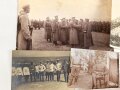 Bulgarien 1. Weltkrieg, Konvolut 5 Fotos, Maße von 6,5 x 17 bis 13,5 x 23cm