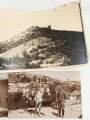 Bulgarien 1. Weltkrieg, Konvolut 5 Fotos, Maße von 6,5 x 17 bis 13,5 x 23cm