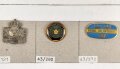 Schweden, Sammlung Kleinabzeichen, auf Karton befestigt