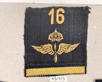 Schweden, Sammlung Abzeichen der Luftwaffe, auf Karton...