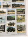 Bundeswehr , Plakat Stand 1982 "Waffen und Fahrzeuge des Heeres", Maße: 59 x 84 cm