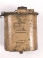 Wehrmacht, Behälter für Anlasskraftstoff. Originallack, ungereinigtes Stück