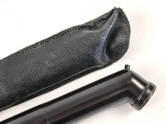 Luftdruckprüfer " Motometer" aus brauner Preßmasse, in Hülle. Optisch gut, Funktion nicht geprüft