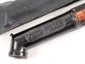 Luftdruckprüfer " Motometer" aus brauner Preßmasse, in Hülle. Optisch gut, Funktion nicht geprüft