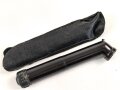 Luftdruckprüfer " Motometer" aus brauner Preßmasse, in Hülle. Optisch gut, Funktion nicht geprüft