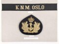 Norwegen, Sammlung Abzeichen der Marine, auf Karton getackert