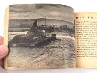 " Die Panzertruppen" und die wichtigsten Deutschen und feindlichen Panzertypen, 128 Seiten, komplett