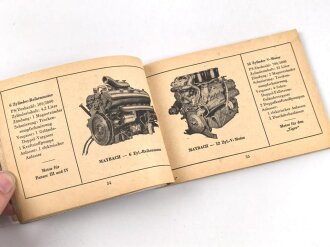 " Die Panzertruppen" und die wichtigsten Deutschen und feindlichen Panzertypen, 128 Seiten, komplett