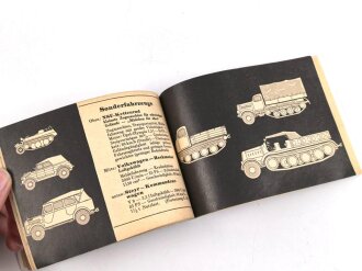 " Die Panzertruppen" und die wichtigsten Deutschen und feindlichen Panzertypen, 128 Seiten, komplett