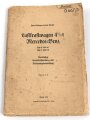D667/3 " Lastkraftwagen 4 1/2t Mercedes Benz , Vorläufige Gerätbeschreibung und Bedienungsanweisung vom 13.5.41"  Vollständig