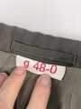 DDR, Uniformjacke eines Angehörigen im Wachregiment Felix Dzierzynski. Ungetragenes Stück, datiert 1988