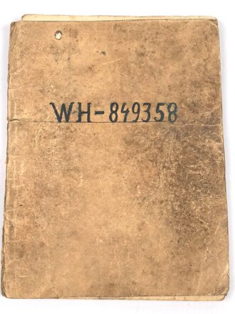 Fahrtnachweise vom 28.8.44 bis 7. Mai 1945 für einen...