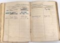 Fahrtnachweise vom 28.8.44 bis 7. Mai 1945 für einen Ford LKW mit Kennzeichen WH - 940358