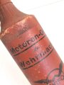 "Motoren- Oel der Wehrmacht" Leere Flasche der Firma "WIFO" Ungereinigt