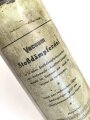 " Stoßdämpferoel TL 6027 für Wehrmacht Kraftfahrzeuge" Etwa zur Hälfte gefüllt, ungereinigt