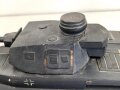 Panzer Kampfwagen IV . Übungs- und Erkennungsmodell der Wehrmacht. Originallack, leicht beschädigt, Gesamtlänge 50cm.