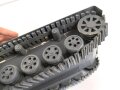 Panzer Kampfwagen III . Übungs- und Erkennungsmodell der Wehrmacht. Originallack, leicht beschädigt, Gesamtlänge 50cm.