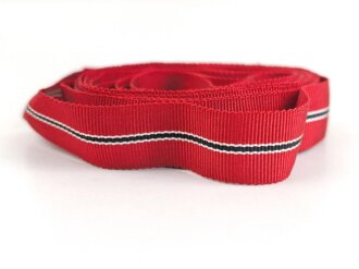 Band für die Medaille " Winterschlacht im Osten " Schmale Ausführung für die Bandspange, 16mm, Länge 209cm