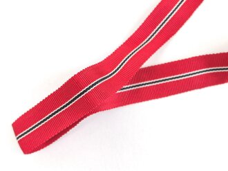Band für die Medaille " Winterschlacht im Osten " Schmale Ausführung für die Bandspange, 16mm, Länge 209cm