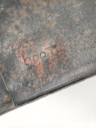 Staukasten für ein Fahrzeug oder Geschütz der Wehrmacht. Maße  25 x 30 x 20cm