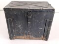 Staukasten für ein Fahrzeug oder Geschütz der Wehrmacht. Maße  25 x 30 x 20cm