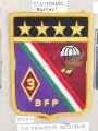 Mexiko, Sammlung Abzeichen der Luftwaffe, auf Karton getackert