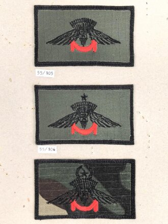 Venezuela, Sammlung Abzeichen der Luftwaffe, auf Karton...