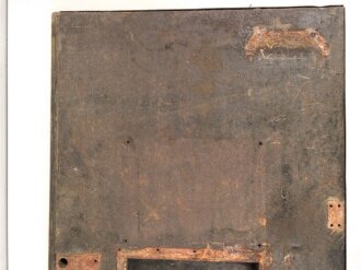 Tür für ein Kraftfahrzeug der Wehrmacht. Originallack, ungereinigt, Maße 66 x 93cm