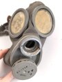 Schweden, Zivilschutzmaske datiert 1938. Maskenkörper angetrocknet