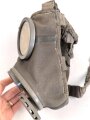 Schweden, Zivilschutzmaske datiert 1938. Maskenkörper angetrocknet