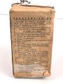 Schweden, leerer Pappbehälter zur Volksgasmaske Typ 21, datiert 1940