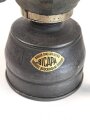 Schweden, Gasmaske Typ4 datiert 1941 Maskenkörper angetrocknet, mit Filter datiert 1943