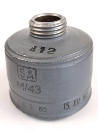 Finnland, Gasmaskenfilter Modell 1943, datiert 1965