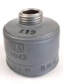 Finnland, Gasmaskenfilter Modell 1943, datiert 1965
