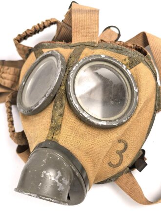 Dänemark, Gasmaske  Modell 1938. Maskenkörper...