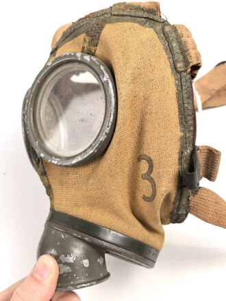 Dänemark, Gasmaske  Modell 1938. Maskenkörper...