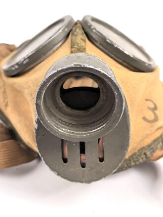 Dänemark, Gasmaske  Modell 1938. Maskenkörper trocken