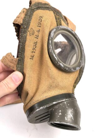 Dänemark, Gasmaske  Modell 1938. Maskenkörper trocken
