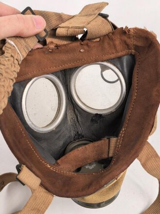 Dänemark, Gasmaske  Modell 1938. Maskenkörper trocken